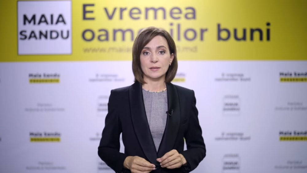 LIVE // Briefing de presă susținut de Maia Sandu după închiderea secțiilor de votare
